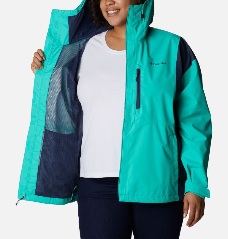 Columbia Hikebound Jakke Dame Turkis | Plus Size 02451S